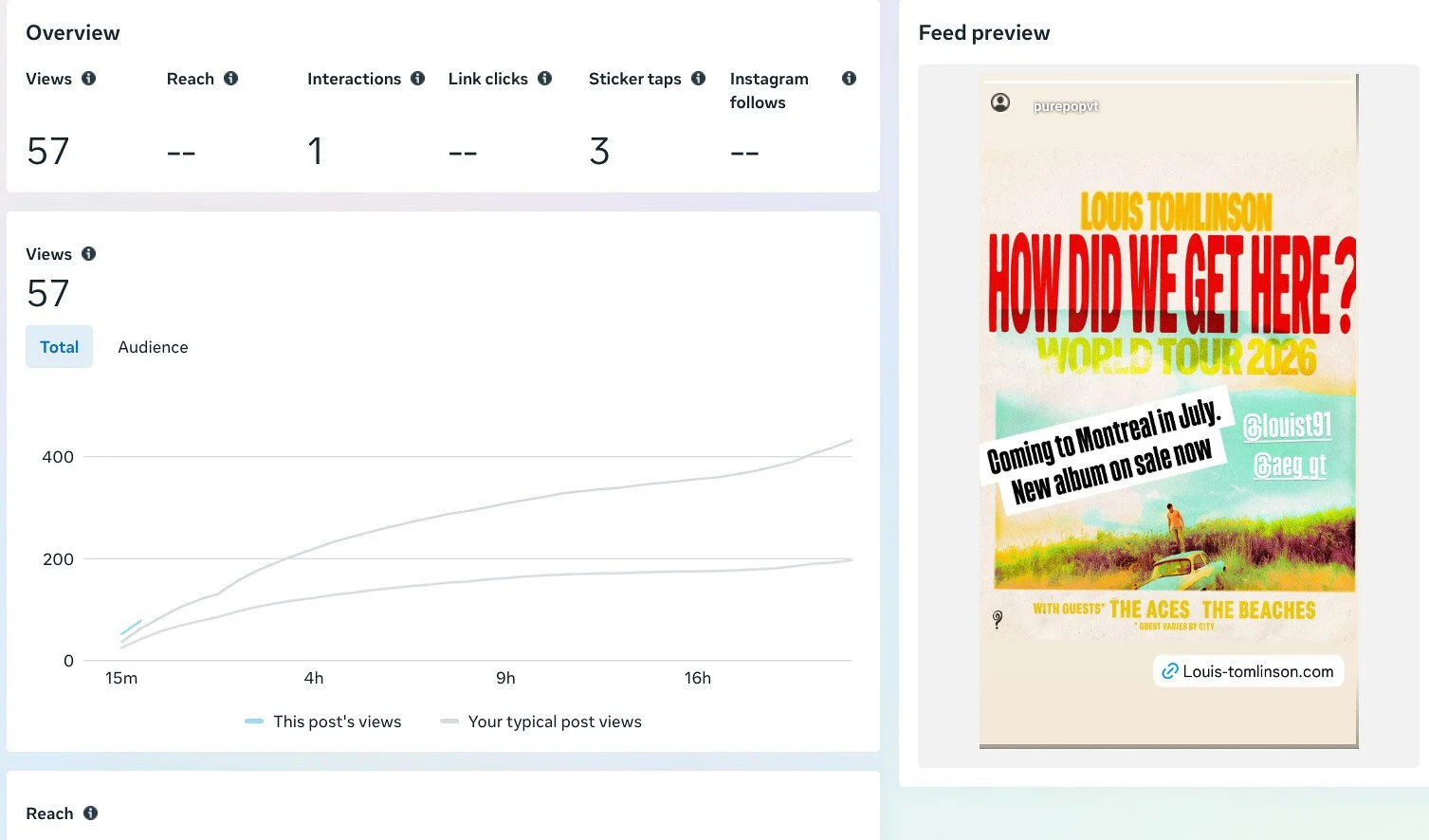 purepop-louis-instragram-story
