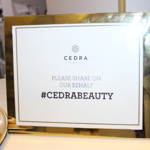 CEDRA BEAUTY INFLUENCER EVENT