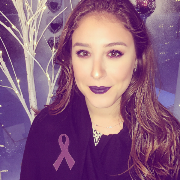 Purple stands for General Cancer Awareness 