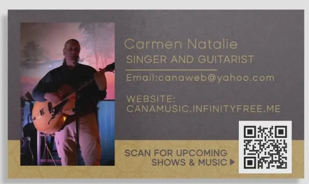 THURSDAY LIVE with CARMEN NATALIE 