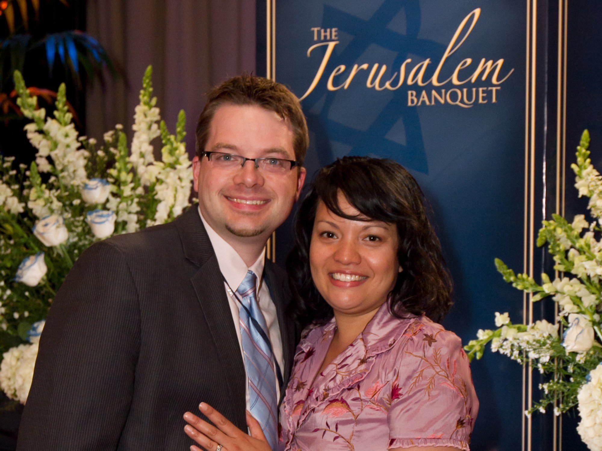 Stephen &amp; Veronica at the Jerusalem Banquet Los Angeles, 2016