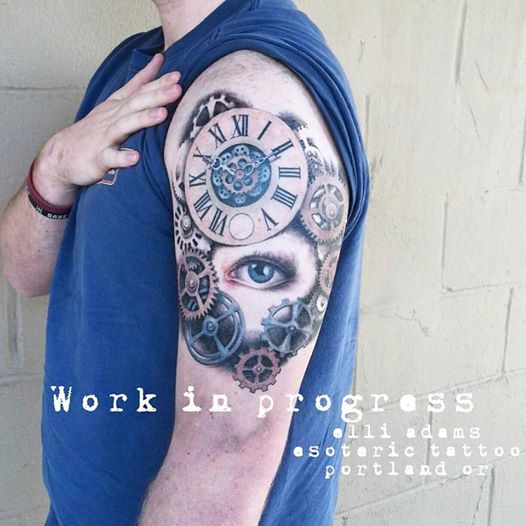 Color Tattoos — Elli Adams, Tattooer