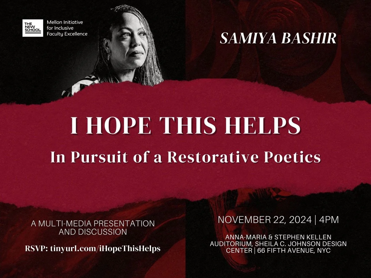I HOPE THIS HELPS: In Pursuit of a Restorative Poetics
