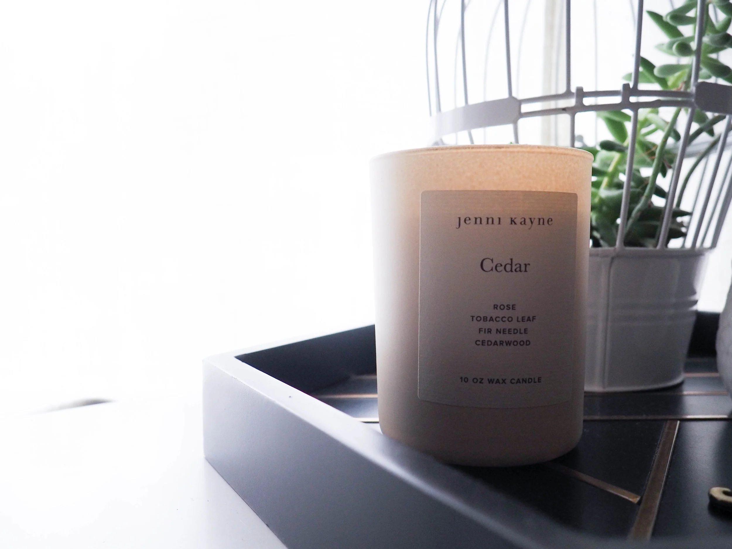 My current scent-obsession — Cedar by Jenni Kayne.