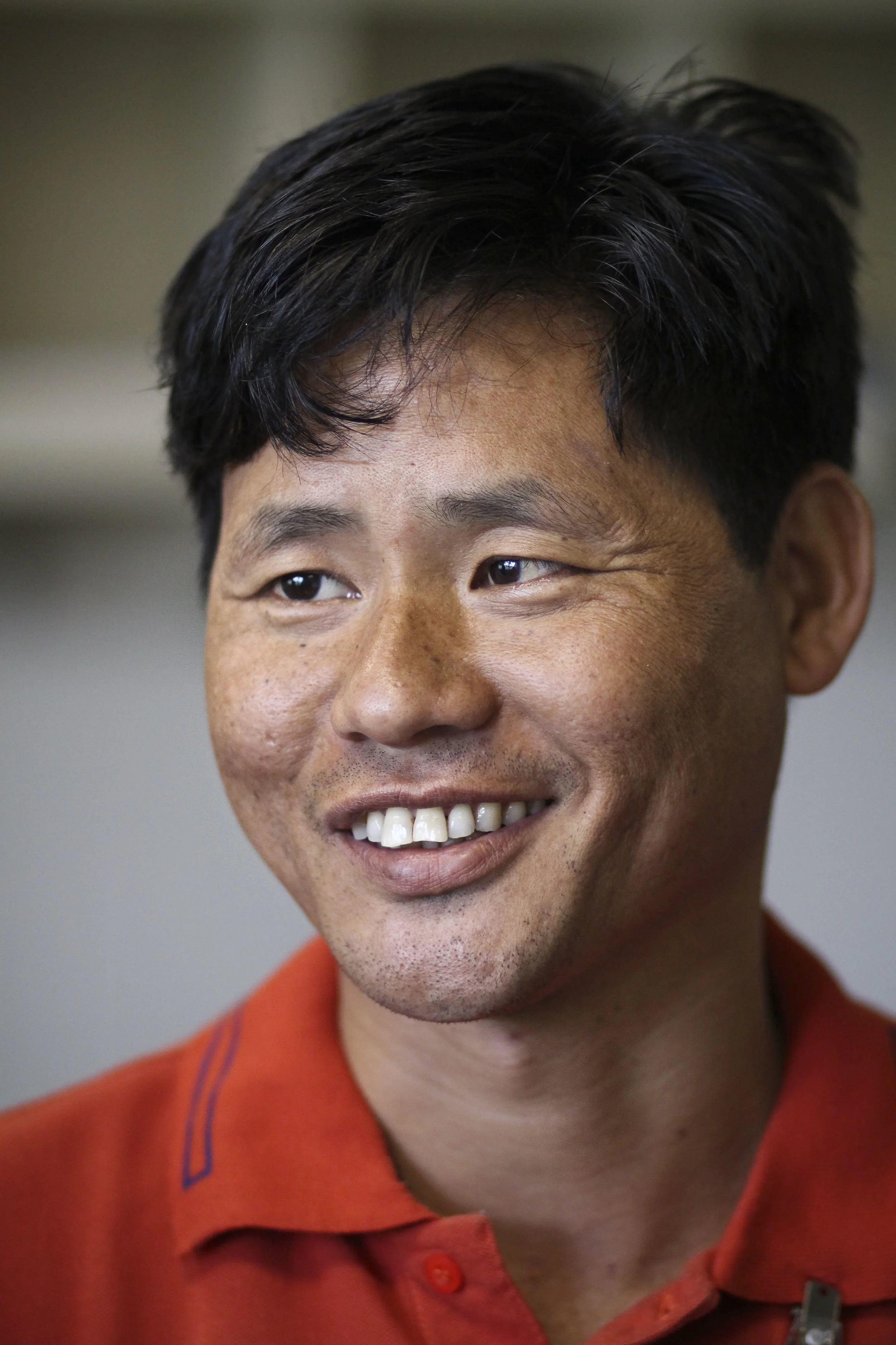 “I was born in Bhutan and I came to Nepal as a refugee and I came here and it is a very wonderful life here. I want to give thanks to that. My life is much much better here.” Do you feel accepted by people in Kentucky? “I like Kentucky very much. I am very excited with people because they are so nice and friendly.”
