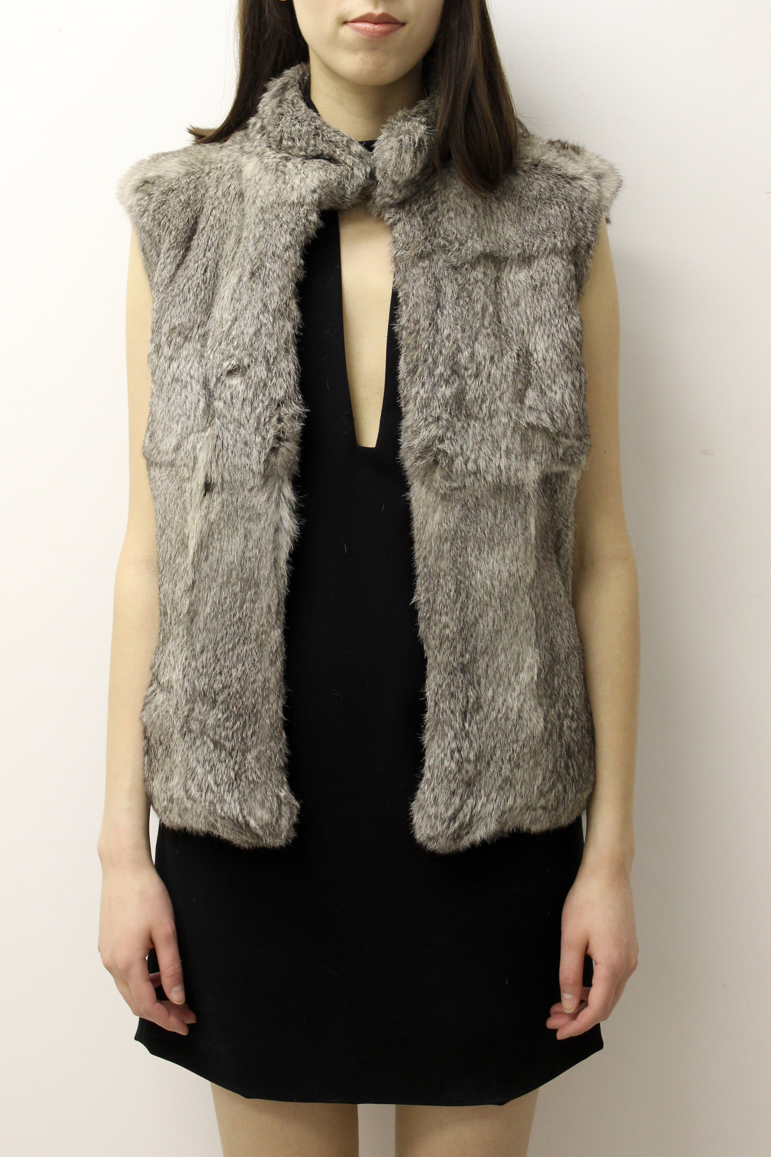 gucci fur vest