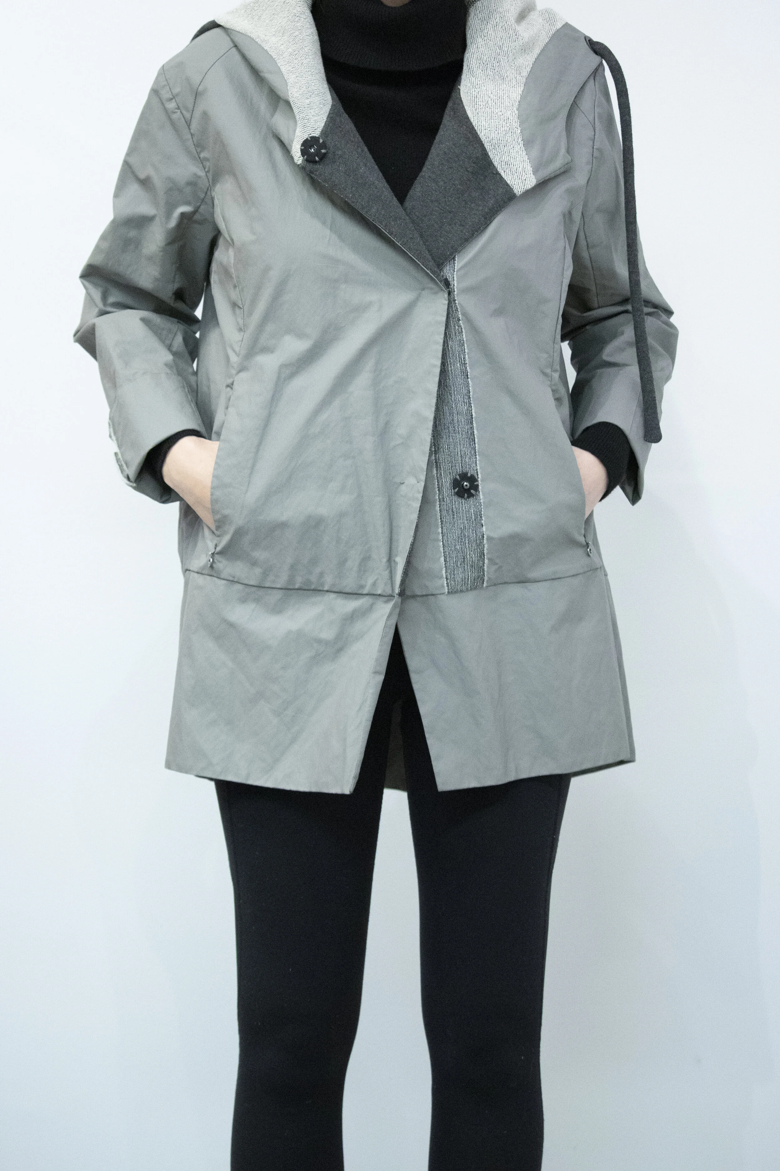 Crea Waxed Rain Coat — BLOGGER ARMOIRE