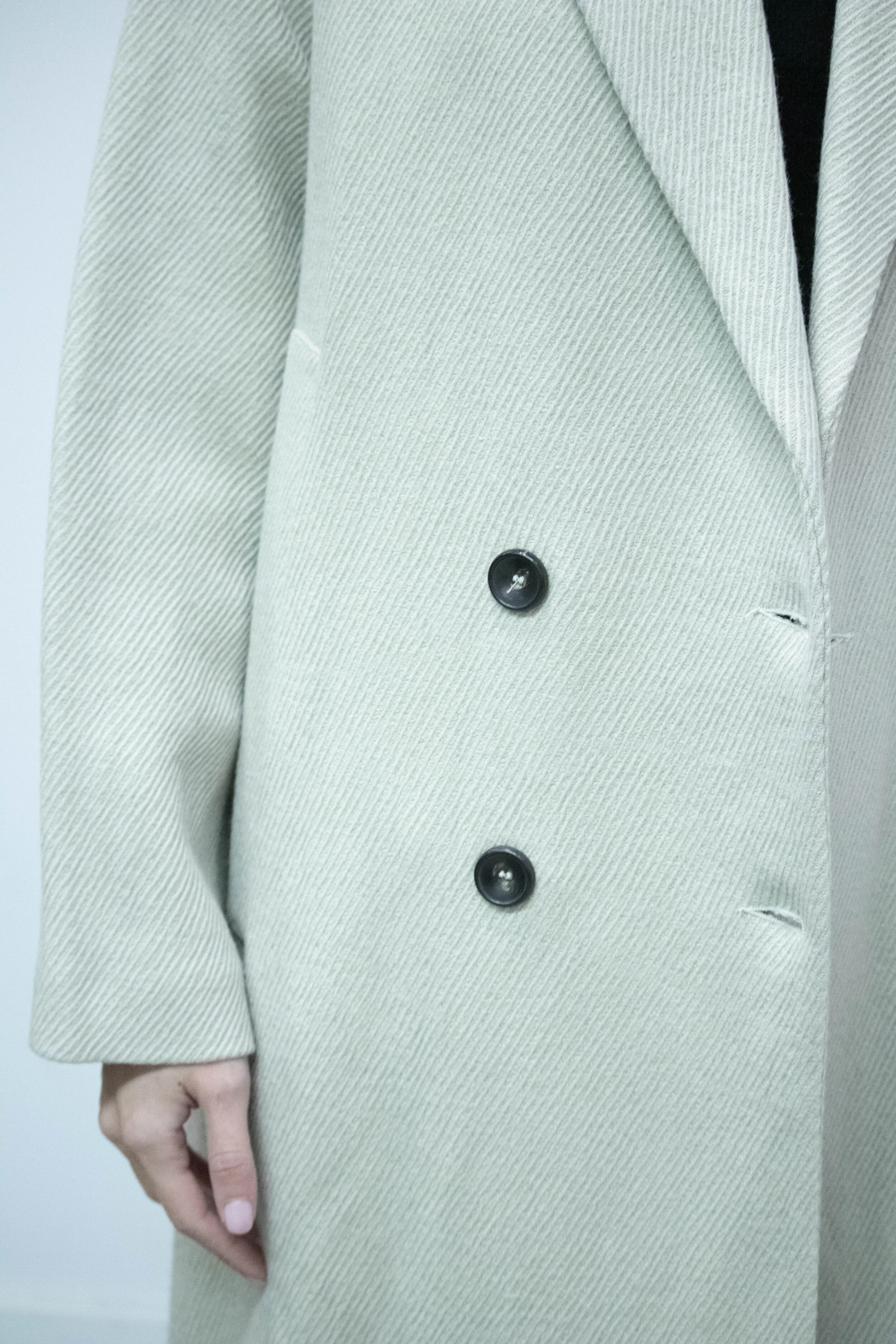 pomandere wool coat