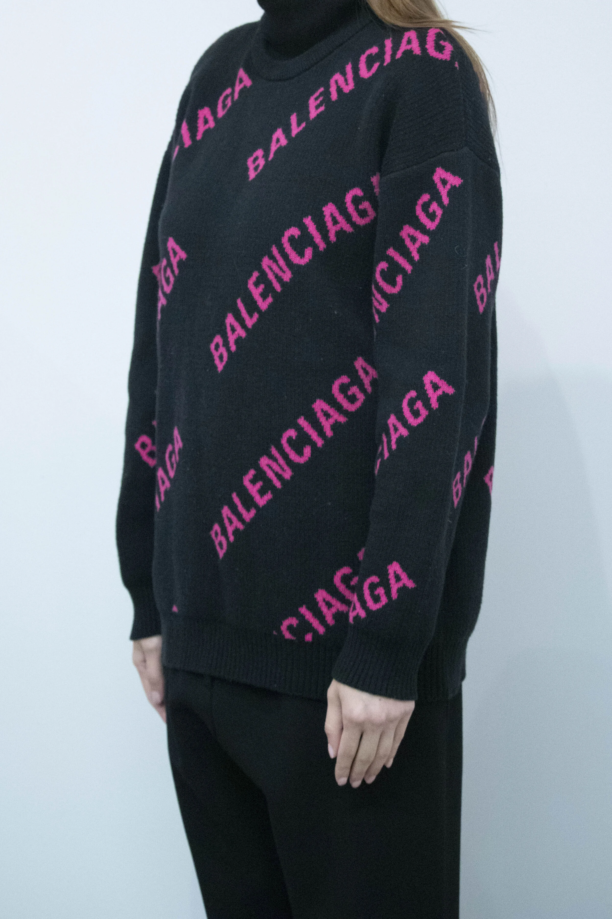 balenciaga pullover pink