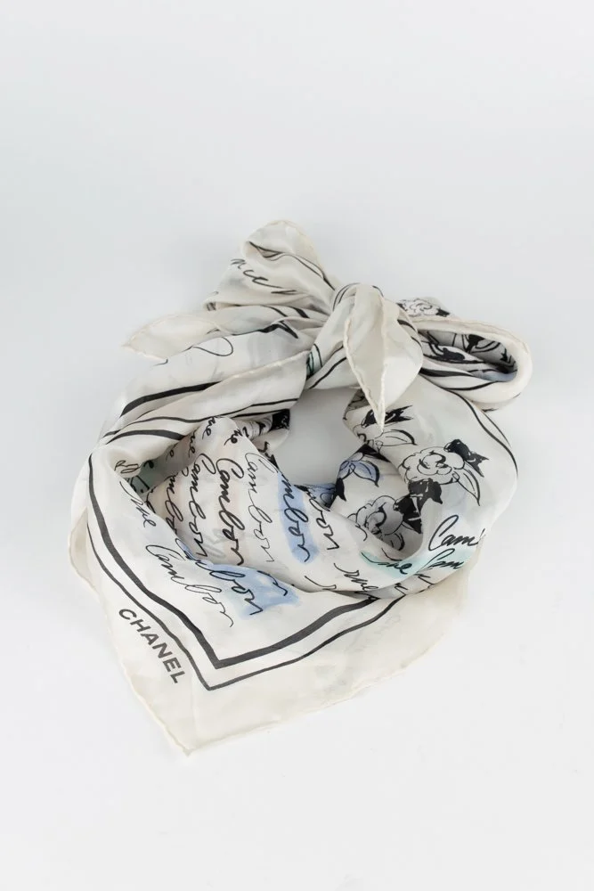 chanel scarves for sale