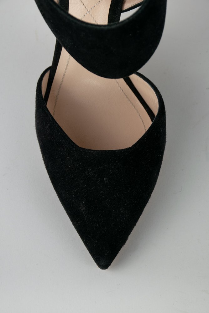Nicholas Kirkwood - Authenticated Sandal - Suede Black for Women, Very Good Condition