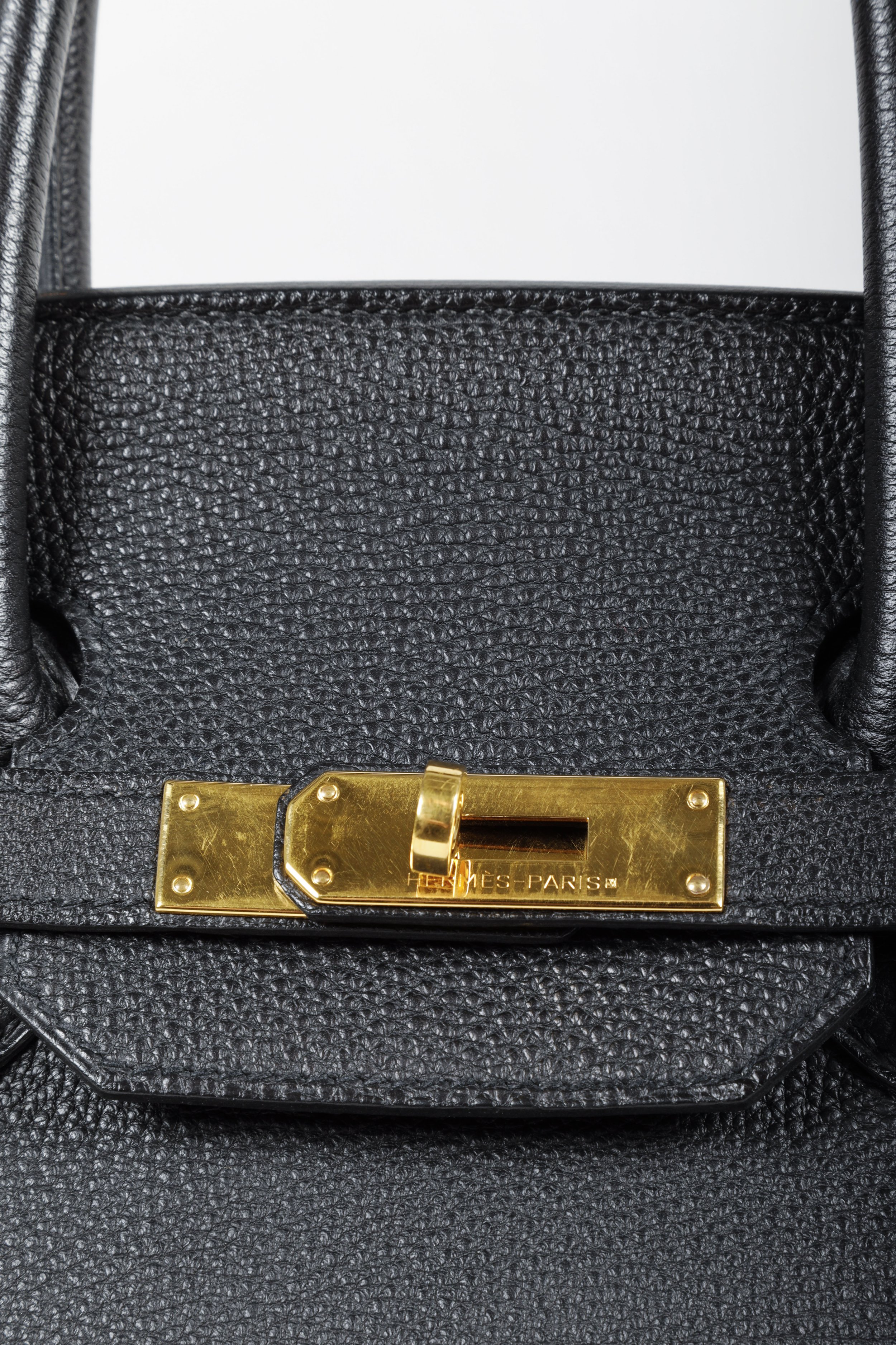 Hermès Birkin 35 Black Togo GHW — BLOGGER ARMOIRE