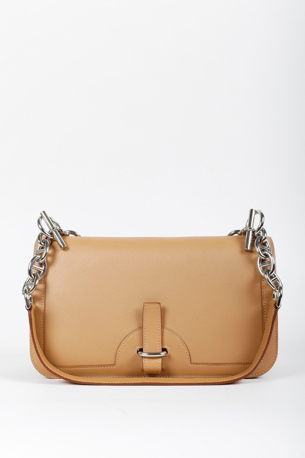 Hermes Chain d'Ancre Leather Bag