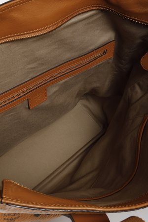 MCM tote bag Golden Pony-style calfskin ref.441145 - Joli Closet