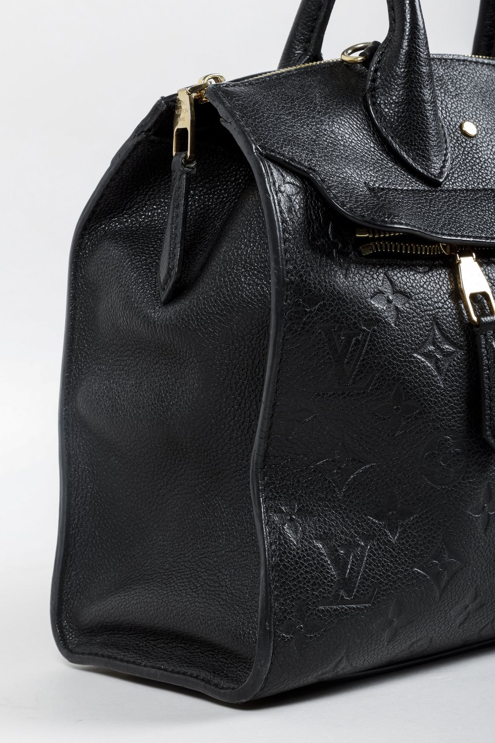 lv embossed leather bag