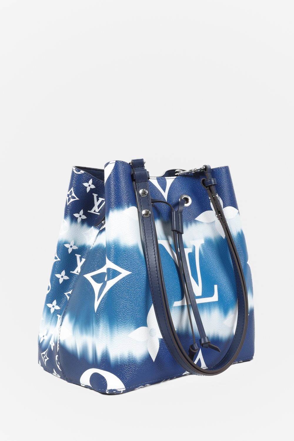 LOUIS VUITTON Escale Neonoe mm Blue Tie-Dye Monogram Bag