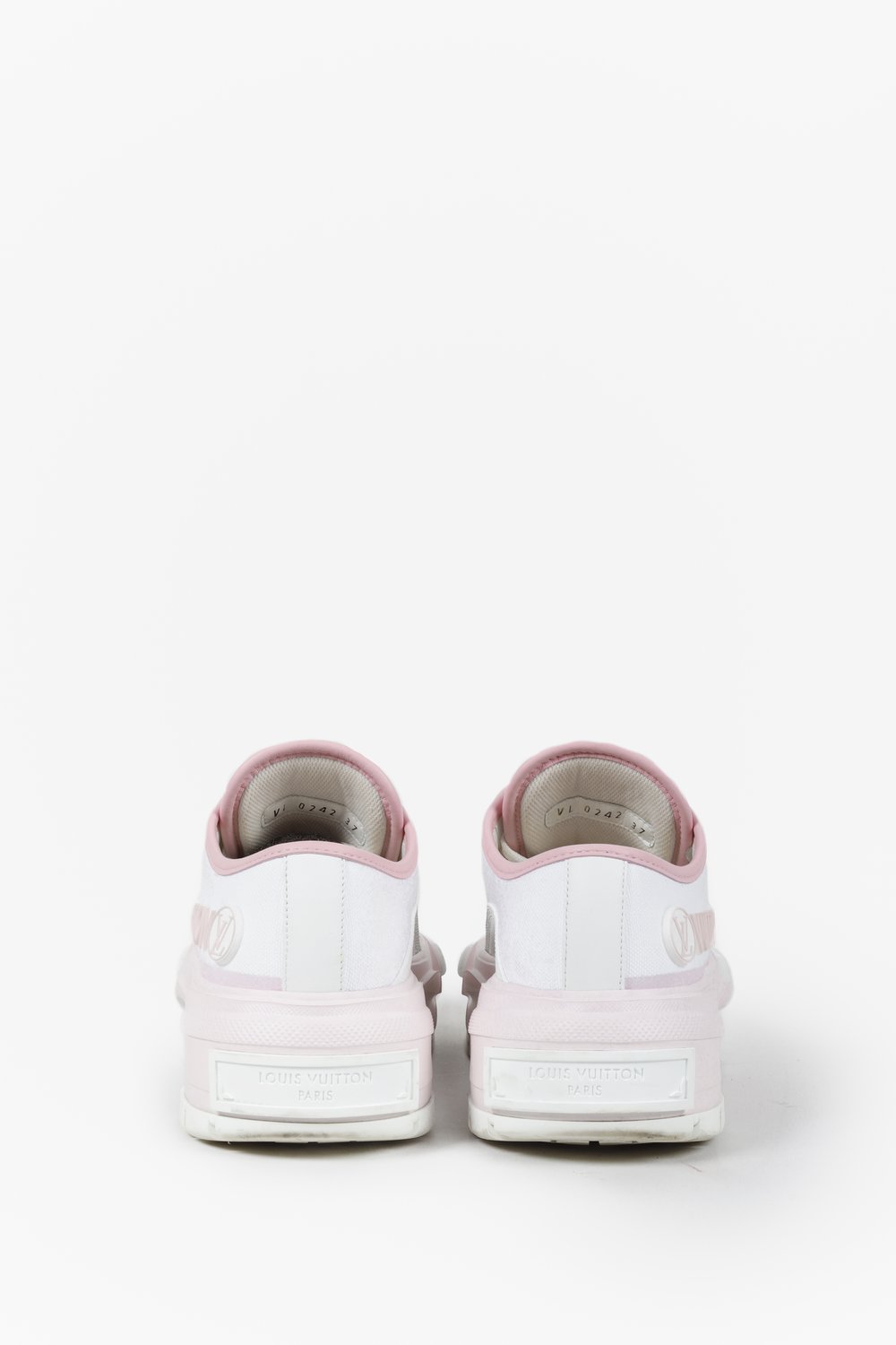 Louis Vuitton Canvas LV Squad Pink Sneakers — BLOGGER ARMOIRE