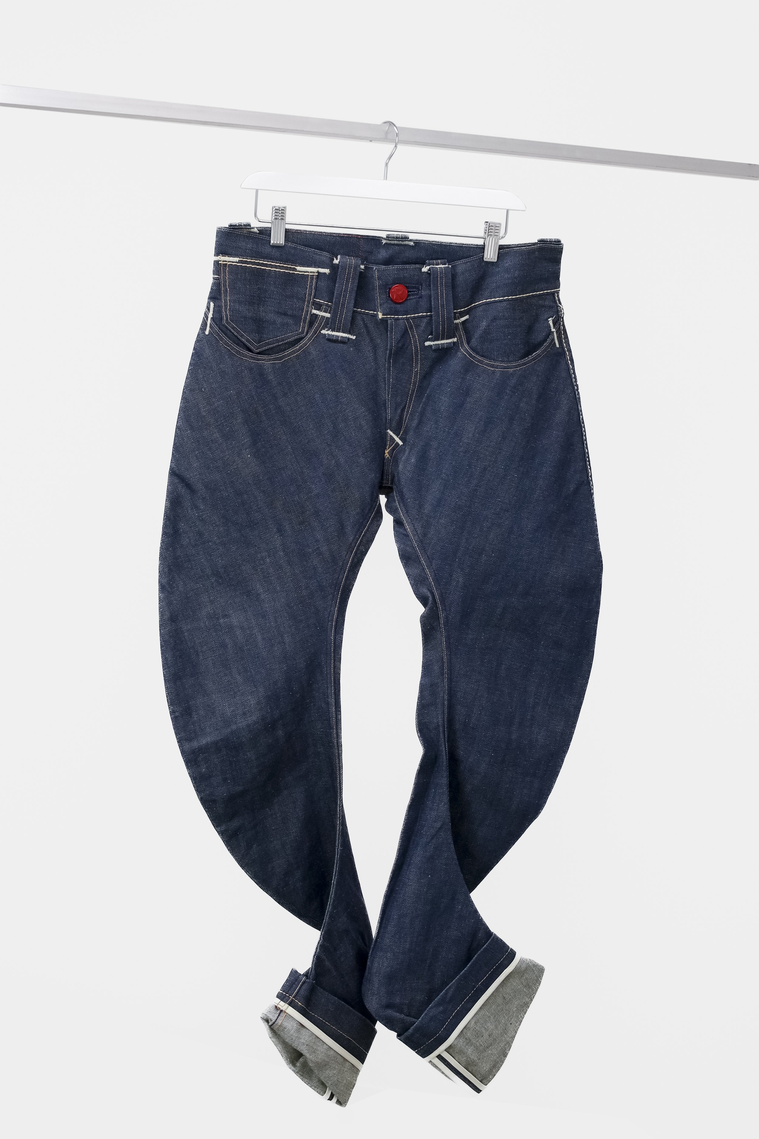 Levi's Red Collection 2007 Raw Denim Bowleg Jeans — BLOGGER ARMOIRE