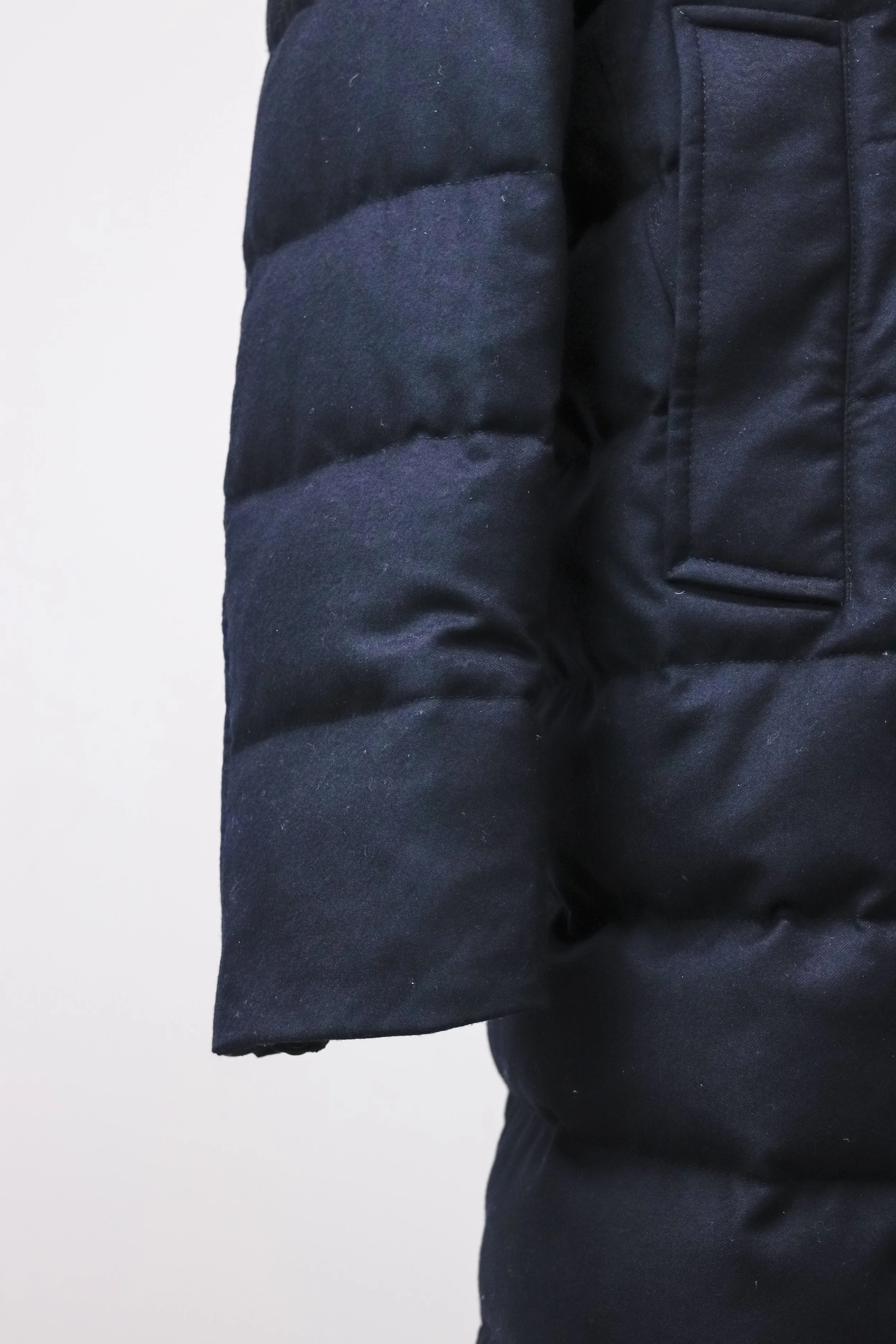Moncler Wool Down Puffer Coat — BLOGGER ARMOIRE
