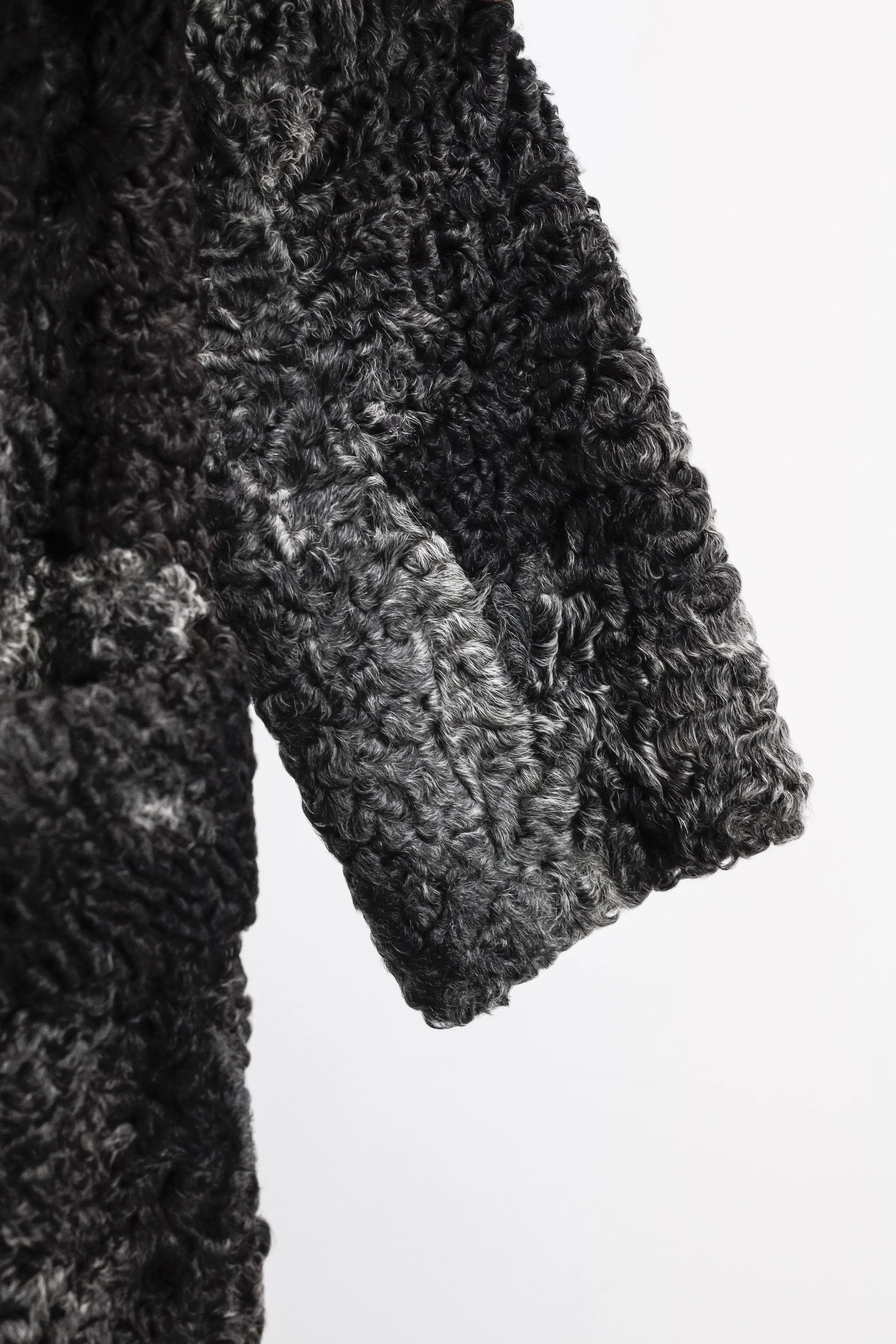 Grey Spotted Persian Lamb Coat — BLOGGER ARMOIRE