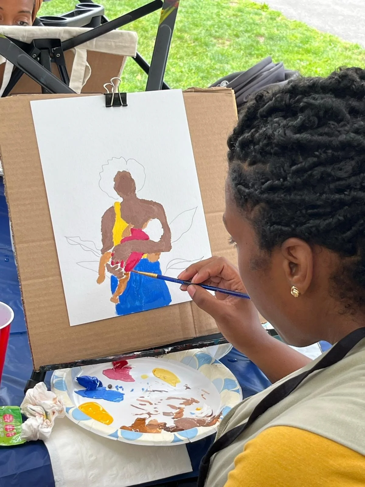 Mommy and Me Paint Party 