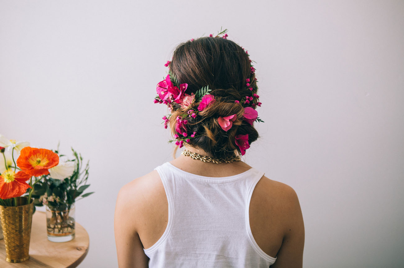 Dutch Braid Flower Crown Trend GreenWeddingShoes.jpg