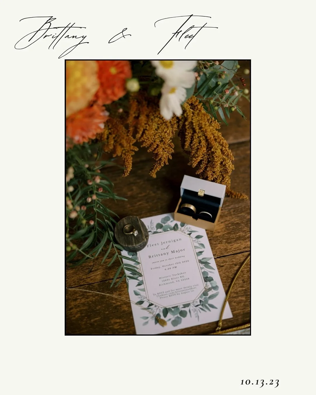 ✨ There&rsquo;s just something magical about looking back on our October weddings! The golden light, cozy colors, and all those warm, joy-filled moments that make fall &ldquo;I do&rsquo;s&rdquo; unforgettable. 🍂💍 We love reliving these celebrations