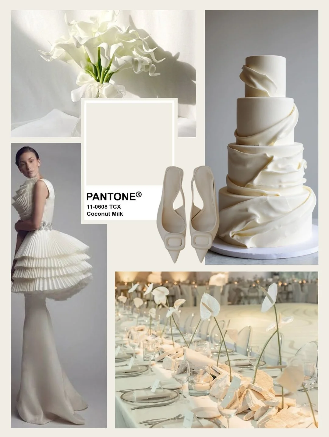 2026 is shaping up to be the year of soft sophistication 🤍 Think creamy Coconut Milk, romantic Vintage Wine, and dreamy Heirloom Lilac - the perfect palette for modern, elevated celebrations. Which shade are you loving most for your event design thi