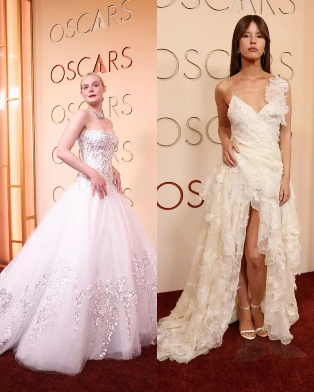 Last night at the Oscars, we were graced with tons of bridal whites, and some inspo for the grooms too! Seeing trends like minimalistic 90&rsquo;s brides, brooches and floppy bow ties for the grooms. Head to our stories to vote your favs! 

#oscars #