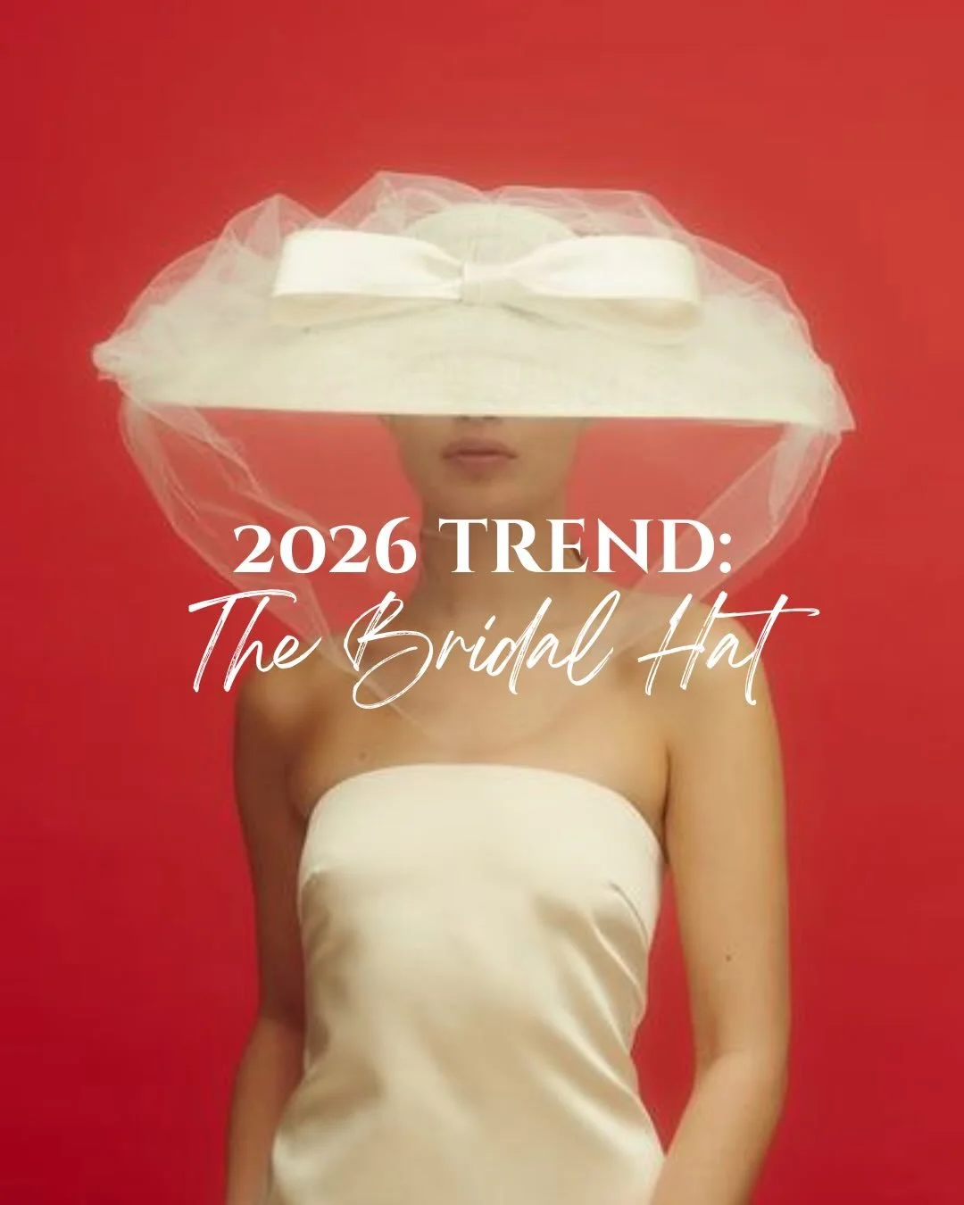 Bringing drama and sophistication, the bridal hat is the new unexpected trend for 2026 brides. What do we think?

It can but a classy twist to an elegant ensemble.

#weddingplanner #2026brides #2026bridaltrends #bridalhat