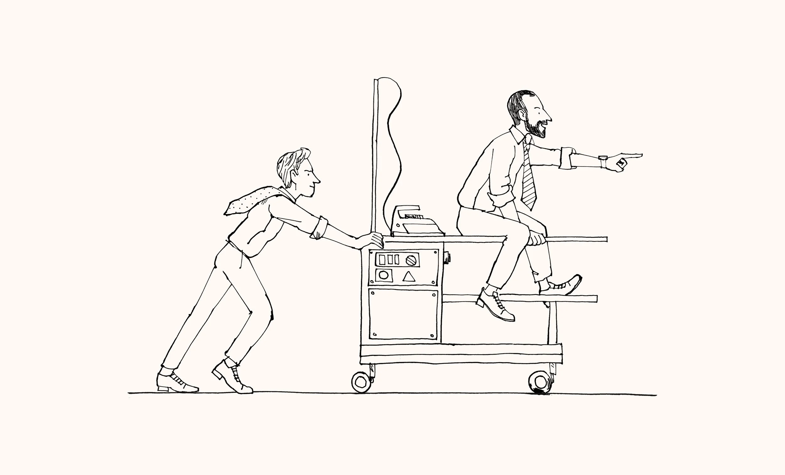 The Valet - Moving Card