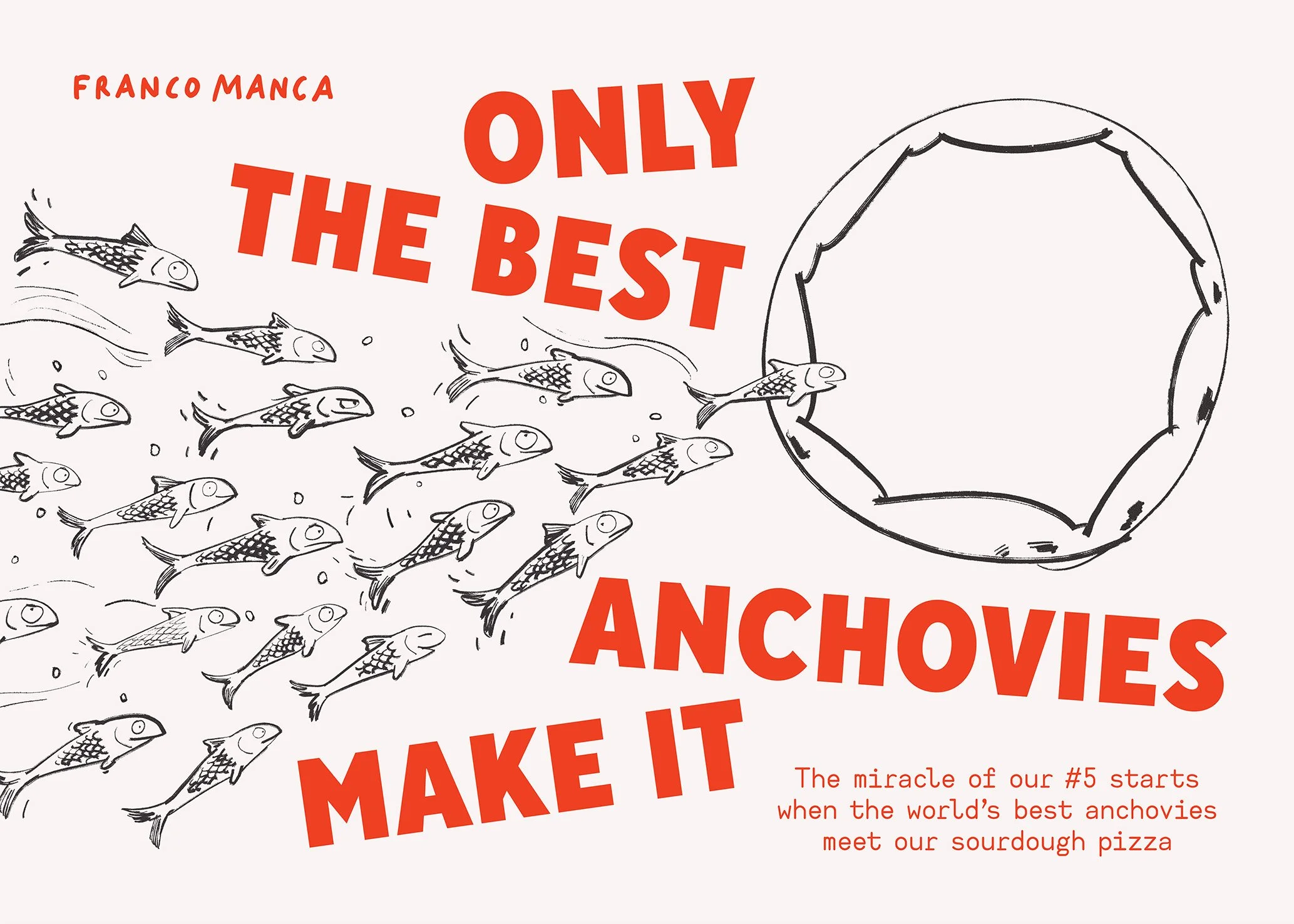 Franco Manca - Anchovies