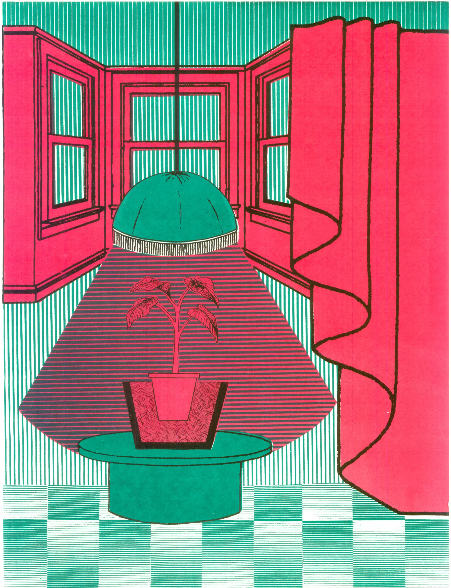 A stone is nobody's Screenprint 18" x 24" 2014