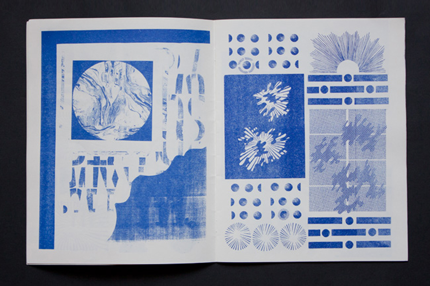  Untitled  Risograph bookwork  24 pages, 8" x 11"  Edition of 100  2011 