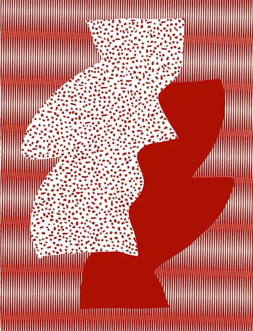 Pour some coffee on that snail no.2 Eunice Luk and Alicia Nauta Screenprint 18" x 24" 2014