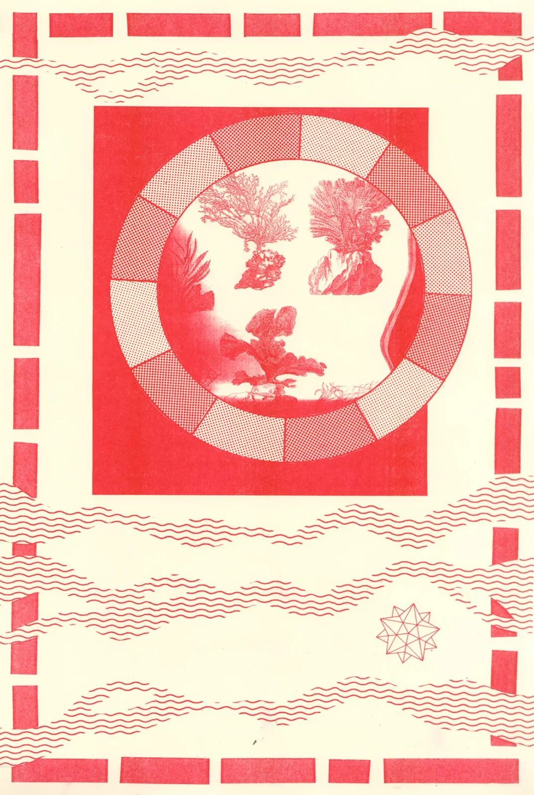 Offering to Mt. Pleasant Risograph print 11" x 17" 2014