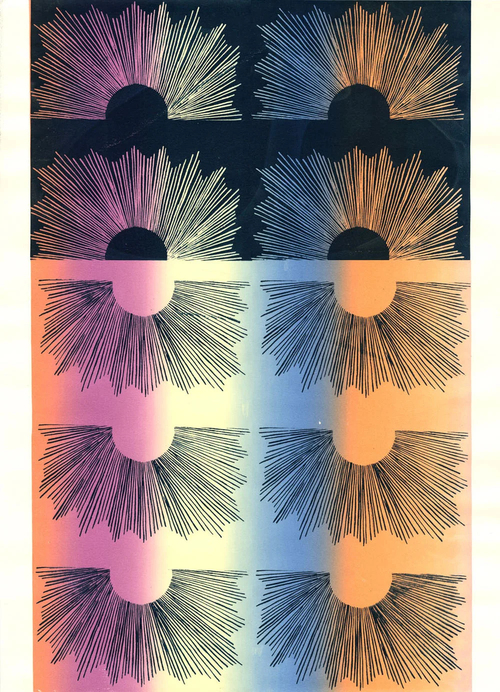 Tangy Zangy Screenprint 18" x 24" 2012