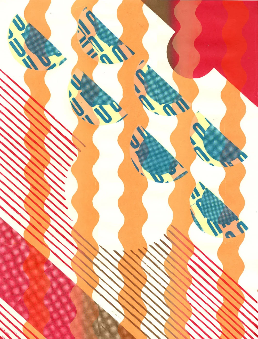 Worm Moon Screenprint 18" x 24" 2012