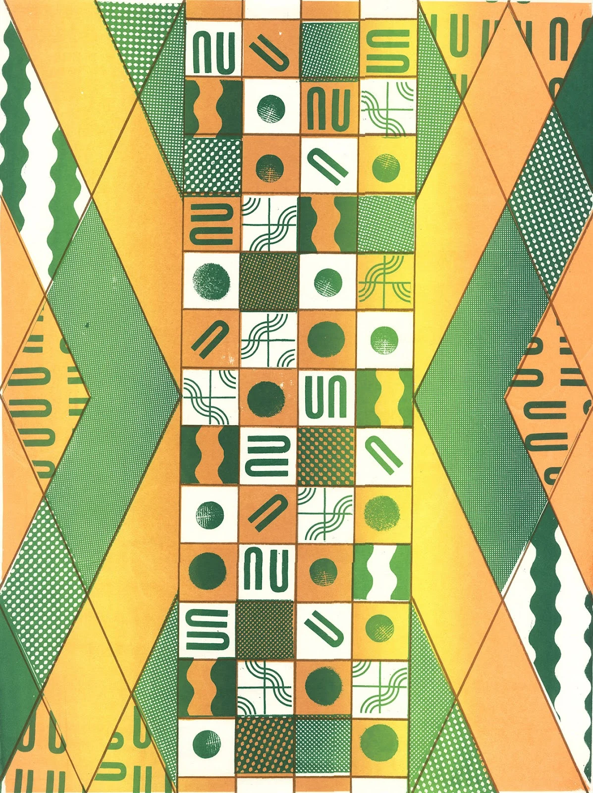 Twiggle Screenprint 18" x 24" 2012