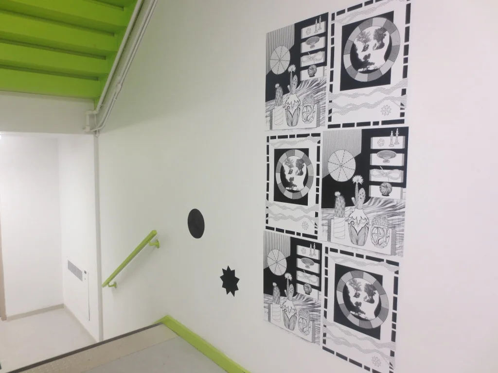 Am I in my own house at all Mister? Vinyl stairwell installation at Artscape Youngplace