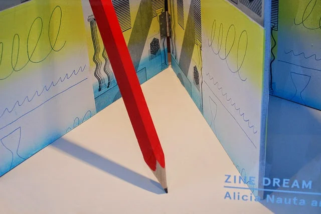 Zine Dream window detail Eunice Luk and Alicia Nauta Art Metropole