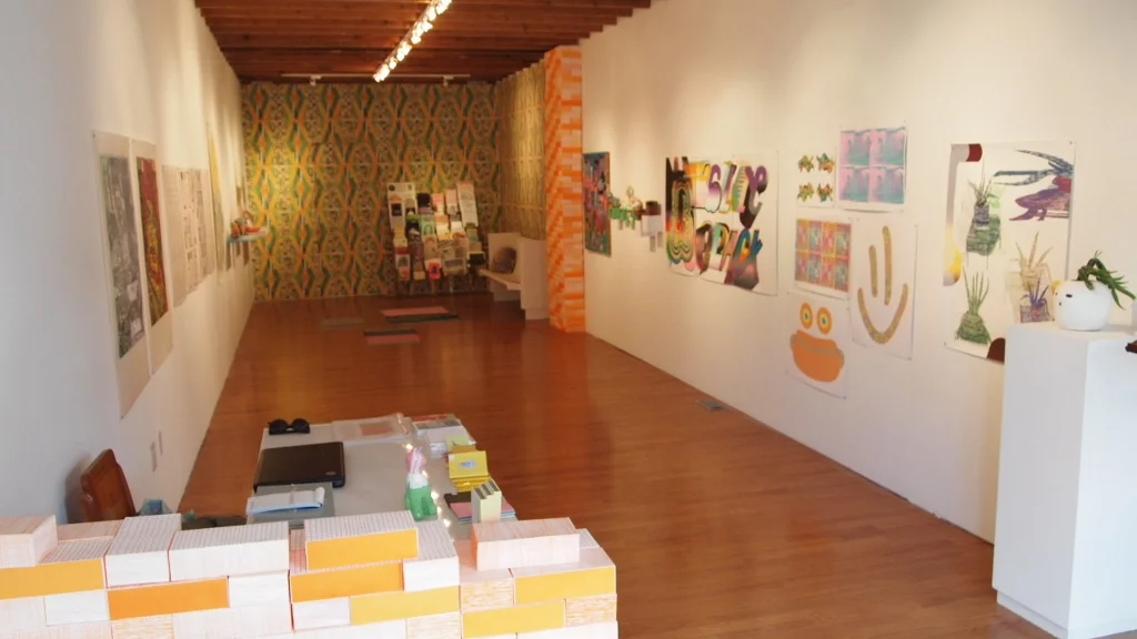 The Reading Nook installation shot Narwhal Projects