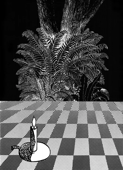 Where have you been? Where are you going? Screenprint 18" x 24" 2016
