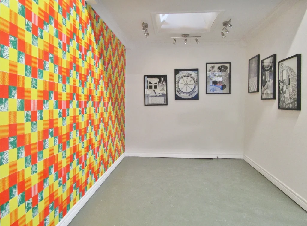 I am the house and the person of that house Solo exhibition of screenprinted wallpaper and prints NAC at the Flea Market Gallery, St. Catharines October 2016- March 2017