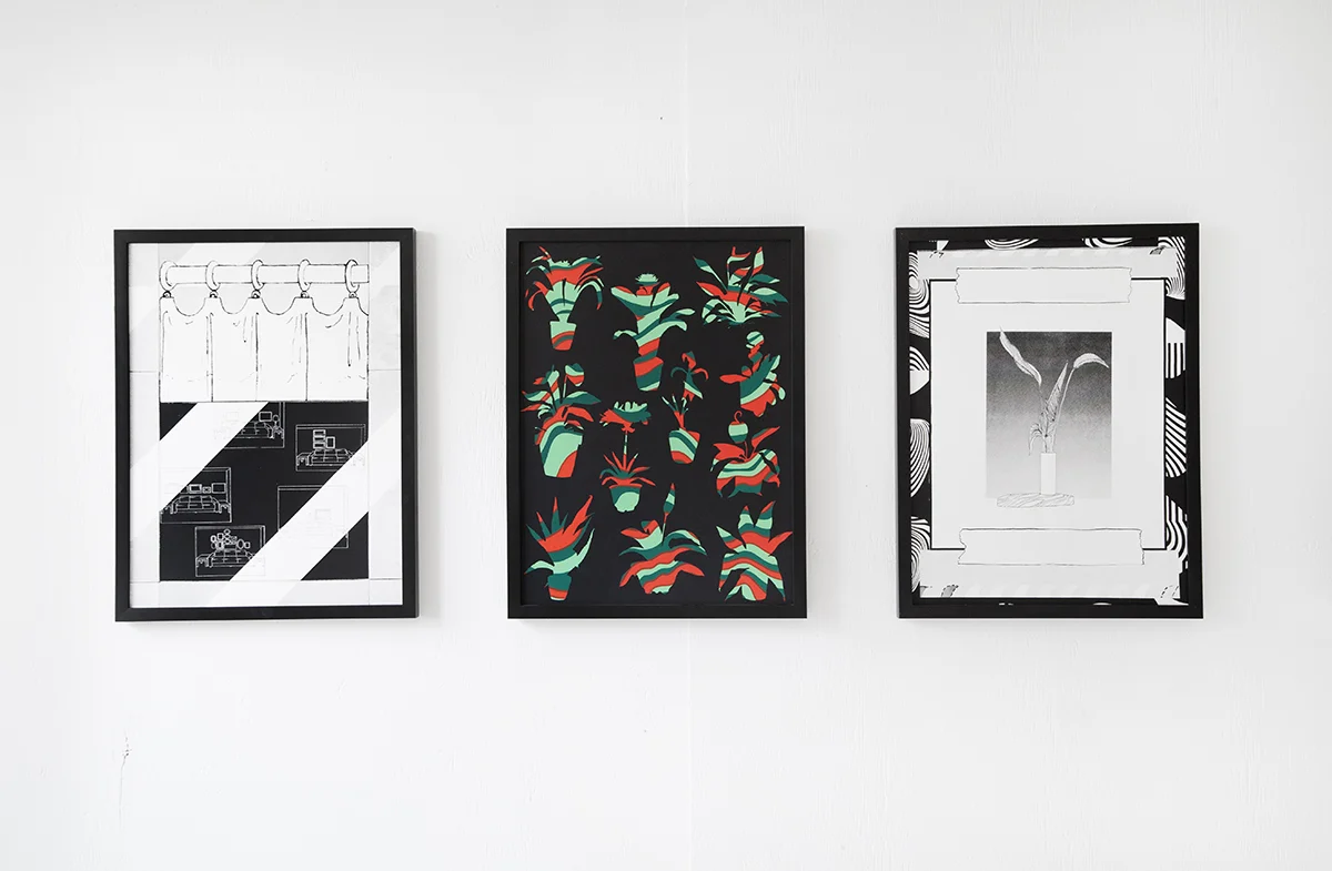 Catalog of Uncertainty exhibition of new prints Likely General, Toronto April 6-May 1st, 2017 photo by Yuula Benivolski