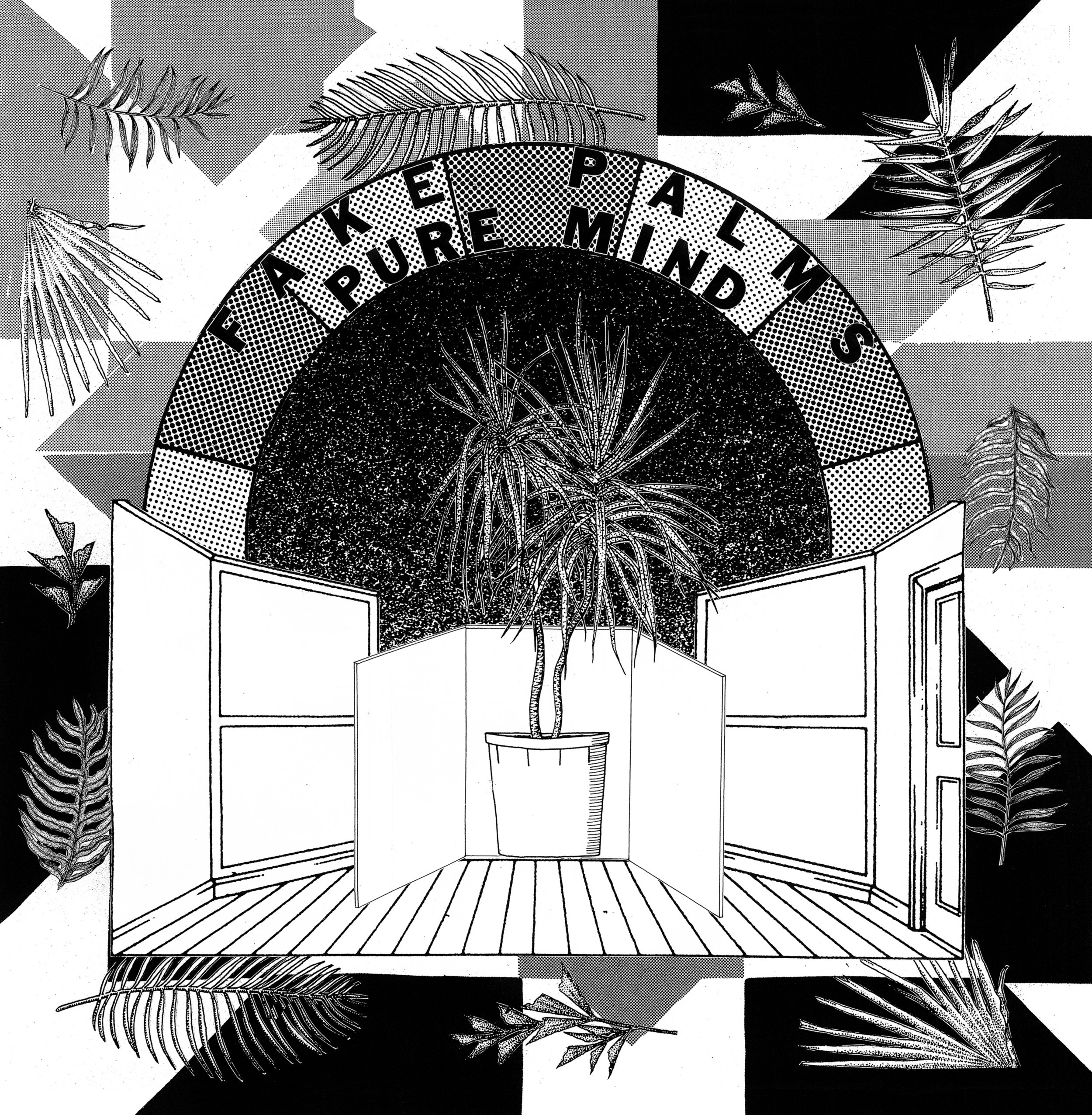  front cover  Fake Palms, Pure Mind 12" LP  2017 