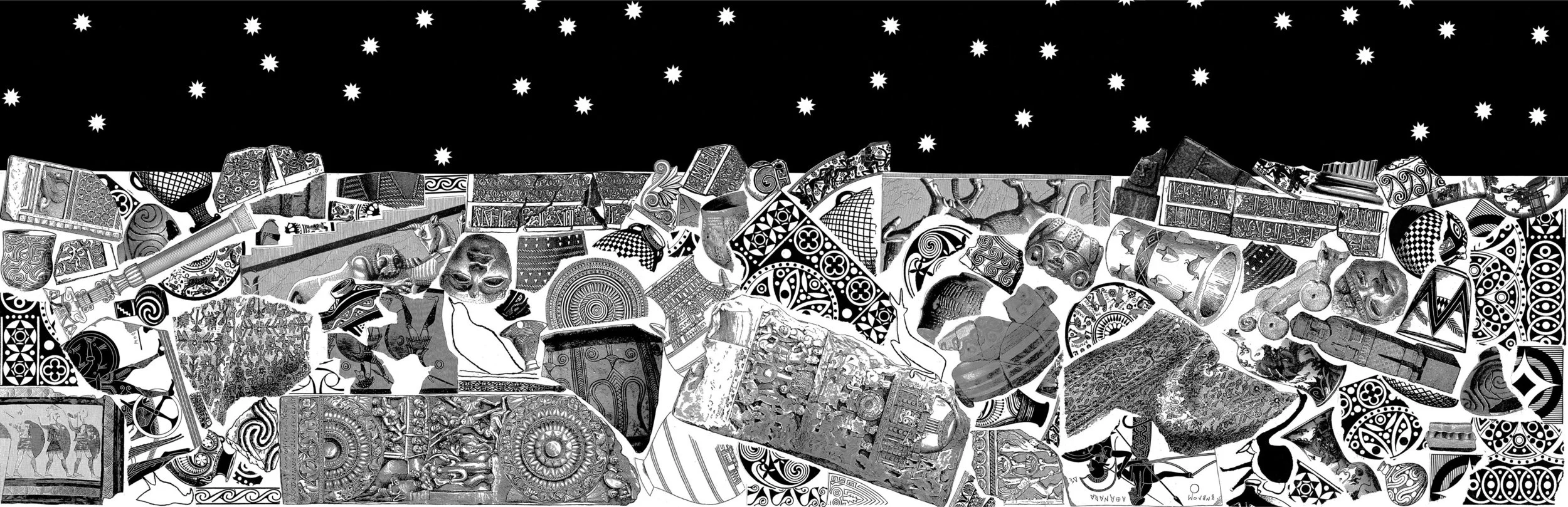over horizon beyond, 1 Jack Layton Ferry Terminal 3’ x 10’ curated by Lake Effects Projects 2018