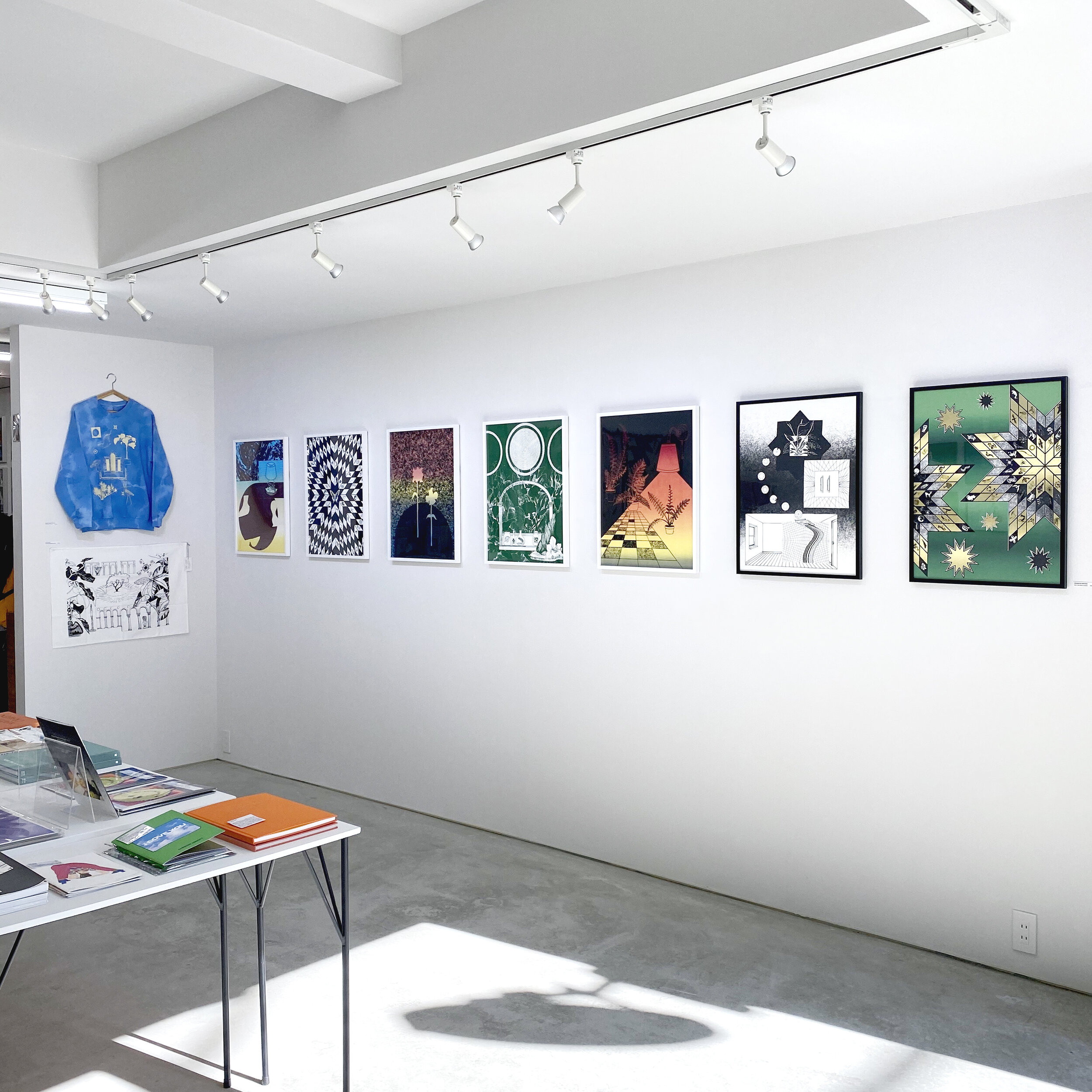  Selection of screenprints  Commune gallery and shop  Tokyo, Japan  2020 