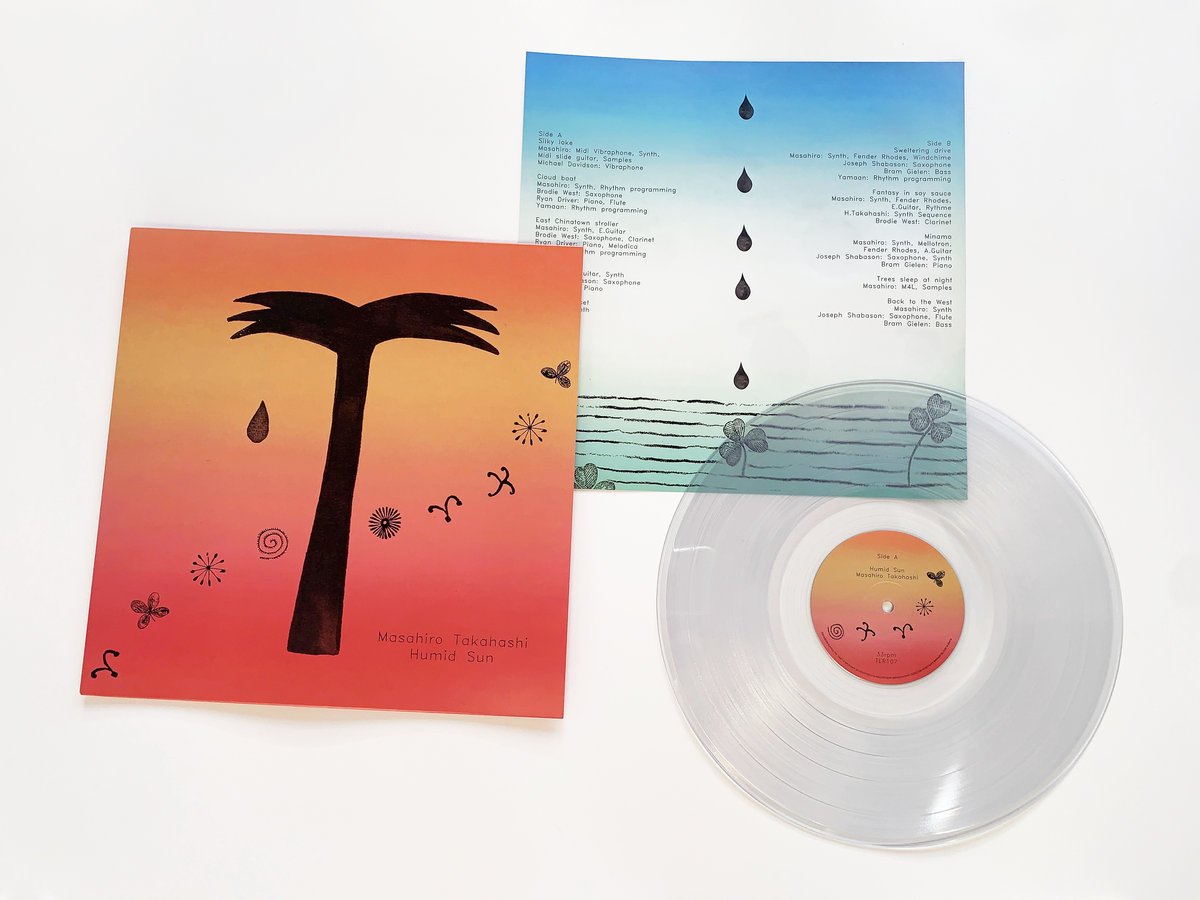  Humid Sun by Masahiro Takahashi  Art and design by Eunice Luk and Alicia Nauta (limited edition transparent LP)  2023 