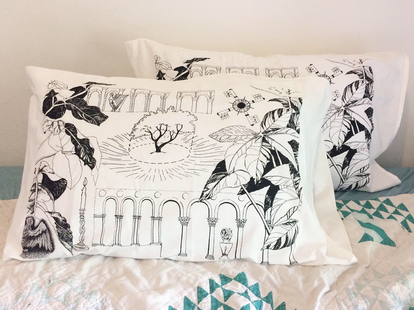  Middle of the Forest pillowcases  2018 